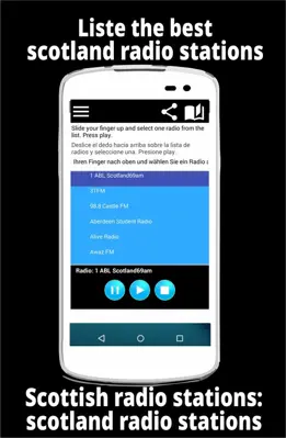 Scottish radio stations scotland radio stations android App screenshot 1